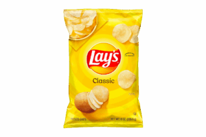 Delicious Lay’s Potato Chips, Classic, 8 oz Bag