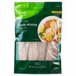 Fresh Brand – Wild Caught Pacific Whiting Skin-On Fillets Value Pack, 2 lb (Frozen)
