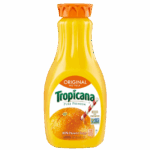 Nutrition Tropicana Orange Juice, No Pulp, 52 Fl Oz