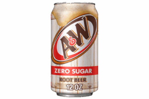 Diet A&W Root Beer, 12 fl oz – 12 Cans pack