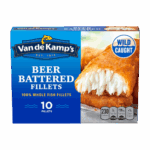 Van de Kamp’s Beer Battered 100% Whole Fish Fillets, Frozen, 19.1 oz 10 ct