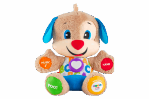 Baby & Toddler Toy Smart Stages Puppy With White Shirt, For Ages 6+ Months